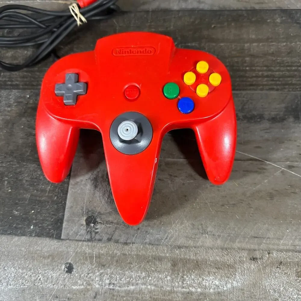 Nintendo 64 Red Controller OEM N64